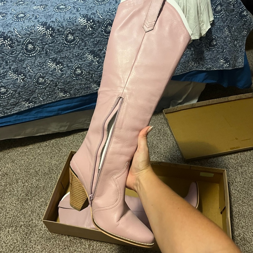 Free People Leni pink Cowboy Boot size 39 - Picture 8 of 10